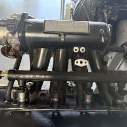 Used Skunk 2 Intake Manifold for GSR.  It comes with Skunk 2 Composite Fuel Rail