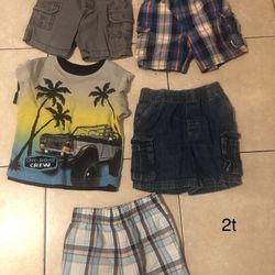 Toddler Boy Shorts Size2t