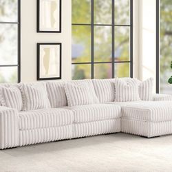 Sunday2 Beige 3pc Sectional 😍🥰🔥🚛