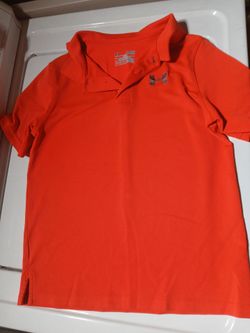 Boy's Under Armor Polo Shirt Large