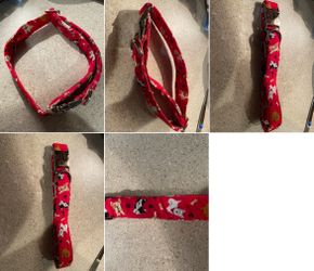 Hand Sewn Dog Collars 