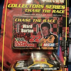 2001 Ward Burton Caterpillar 1/64 Racing Champions 