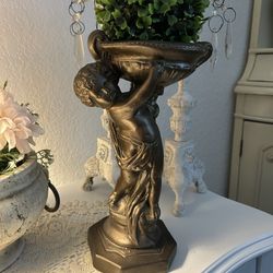 ANGEL DECOR WITH GREENERY 