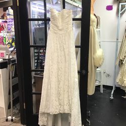 Galena White Dress - Size 8