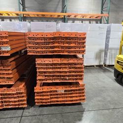 Pallet Racking Cross Beams & Decking Qty 245! OBO