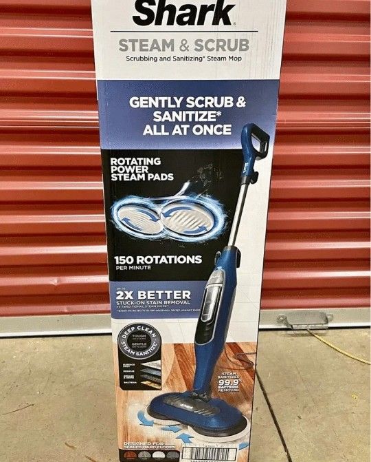 Shark Scrubbing and Sanitizing
Hard Floor Steam Mop