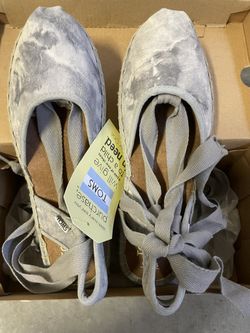 TOMS Bella espadrilles Size 5.5