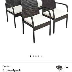 Patio Chairs Set Of 4