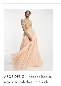 BRAND NEW Peach Formal dress