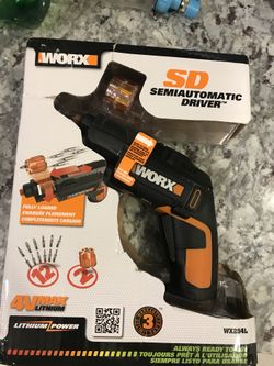 Semi automatic electric screw driver