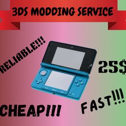 MODDING ANY VERSION 3DS OR 2DS (Only 25 Dollars!) 
