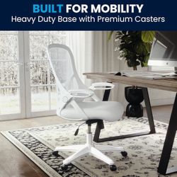 High-Back Swivel Office Chair 