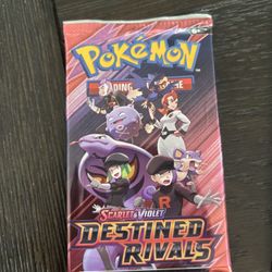Pokémon Destined Rivals Pack Brand New