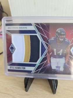 Ravens  Kyle Hamilton  Rookie  Patch  Card