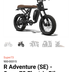 Super73 R Adventure SE EBike brand new