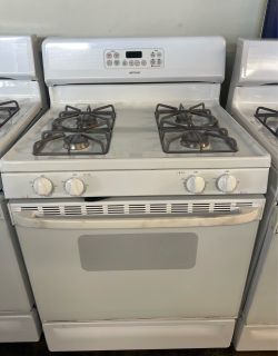 White Gas Range - HotPoint 30”