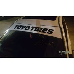 Windshield sunshade banners