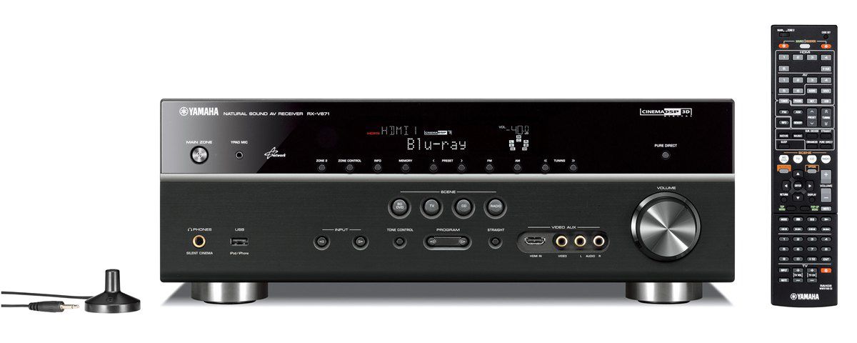 Yamaha 7.1 channel receiver
