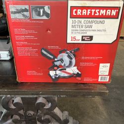 CRAFTSMAN 10-IN. COMPOUND MITER SAW