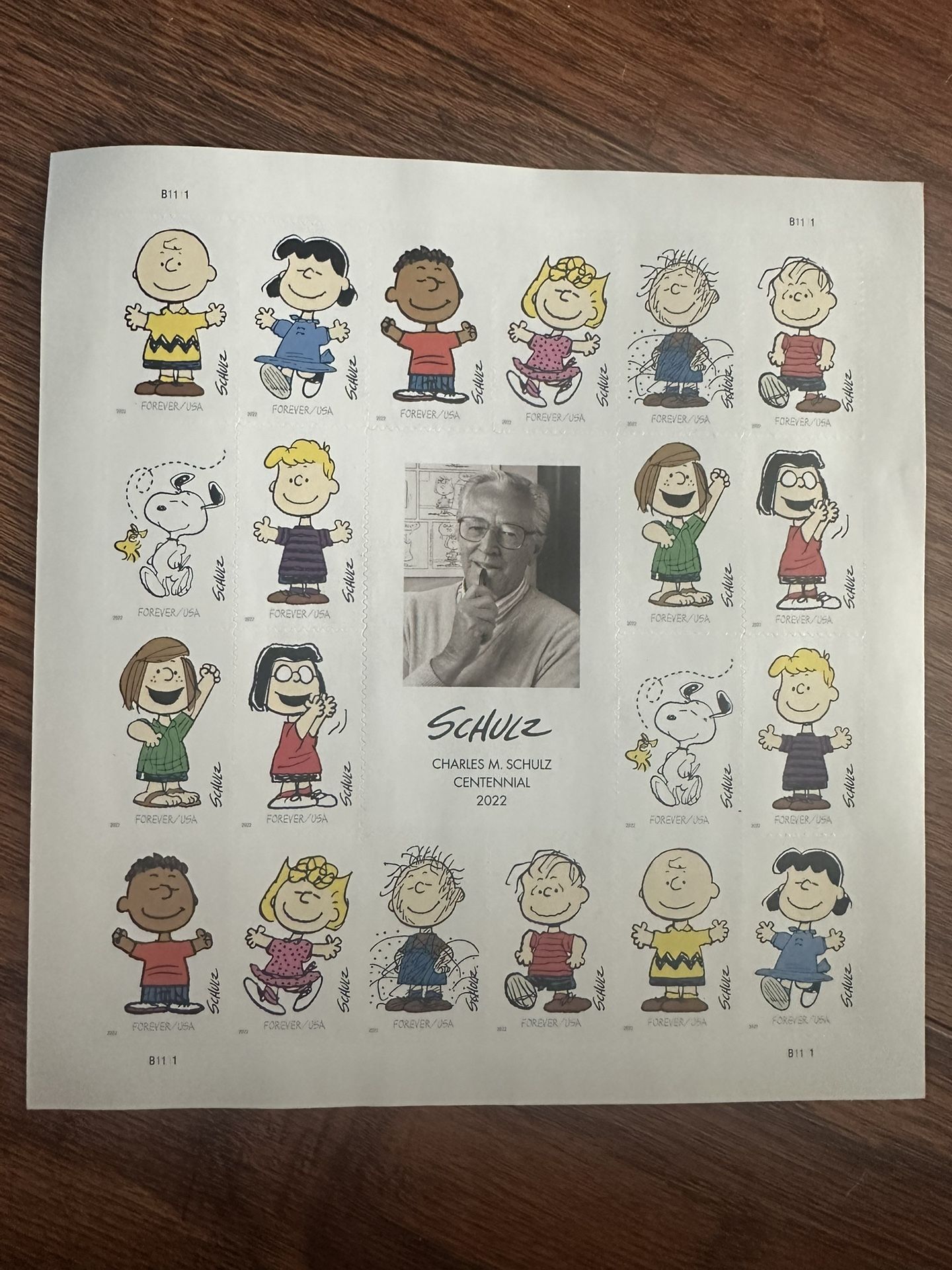 Charles Schultz- Forever Snoopy/Peanuts Stamps