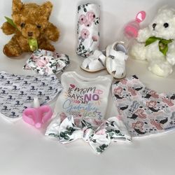 9pc Swaddle Receiving/Coming Home Set
