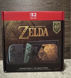 IN HAND  ✅ Nintendo Switch 2 The Legend of Zelda 40th Anniversary Edition