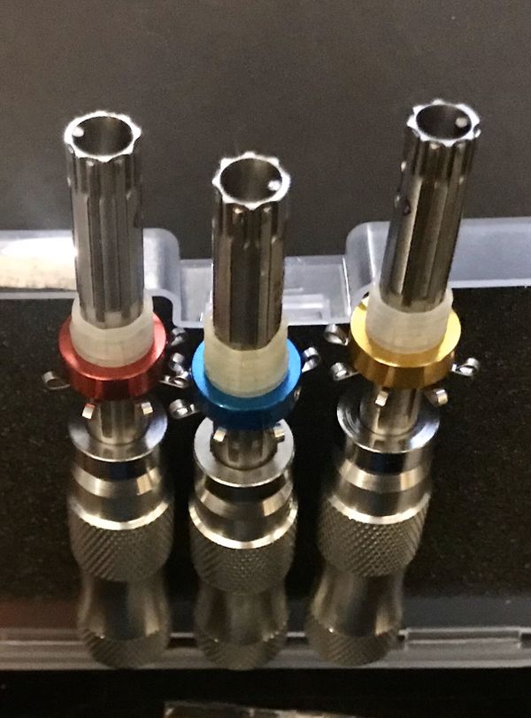 New HUK Tubular lock pick set for vending machines, 7.0mm, 7.5mm & 7