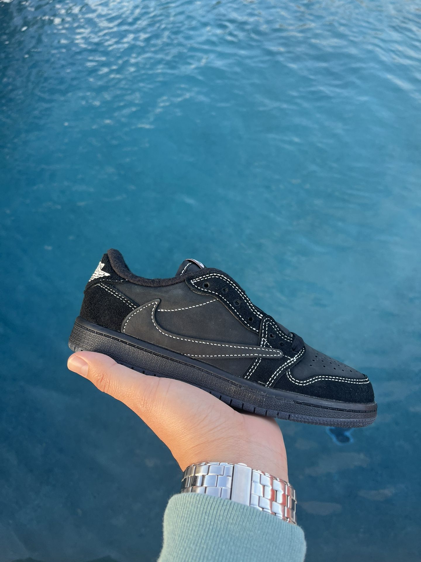 Jordan 1 Retro Low: Travis Scott Black Phantom