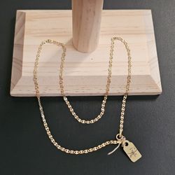 14k Gold Necklace 16 Inch