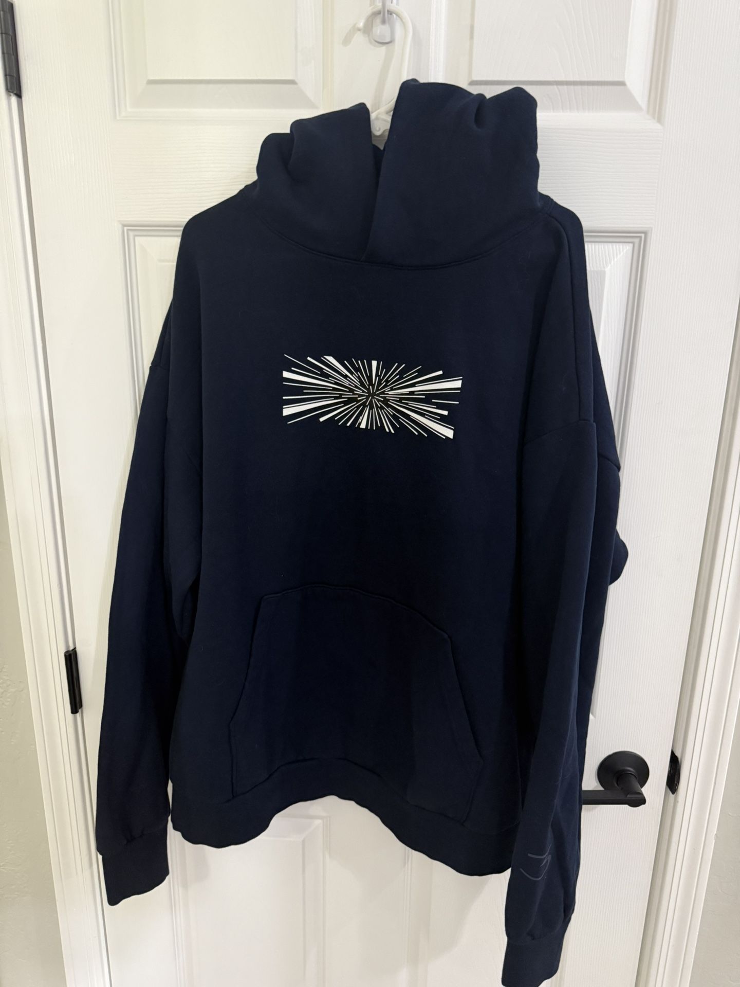 Tesla Model 3 Hoodie XL Sweatshirt Navy NEW
