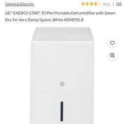 GE Dehumidifier 35 Pint 