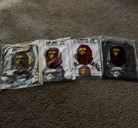 A BATHING APE TSHIRTS