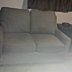 Couch, Loveseat, Pull Out Twin Bed