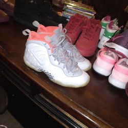 Size 6 Gray Nike Foamposite