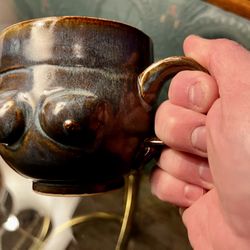 Ceramic “Boob mug”