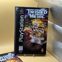 Twisted Metal Long Box + Reg. Card 