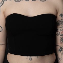 black tube top