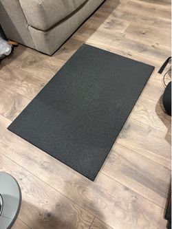 Heavy Duty Rubber Mat, Size 2 Ft x 3 Ft x 3/4 Inch