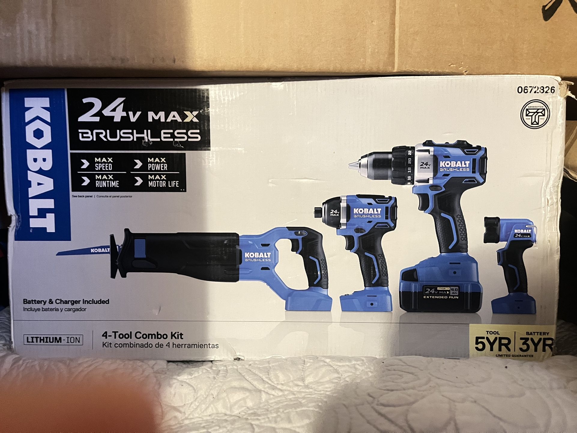 Kobalt 4 Tool Set