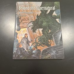 Beyond The Supernatural Second Edition RPG