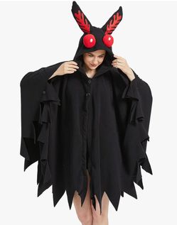 Mothman costume cape