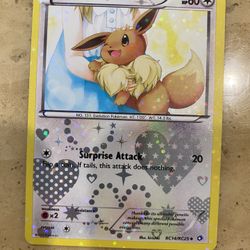 Eevee radiant collection card