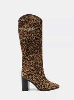 Schutz Leopard Boots