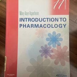 Intro to pharmacology
