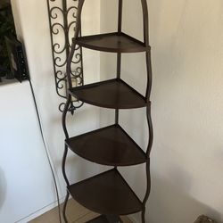 Corner Metal Book Self 