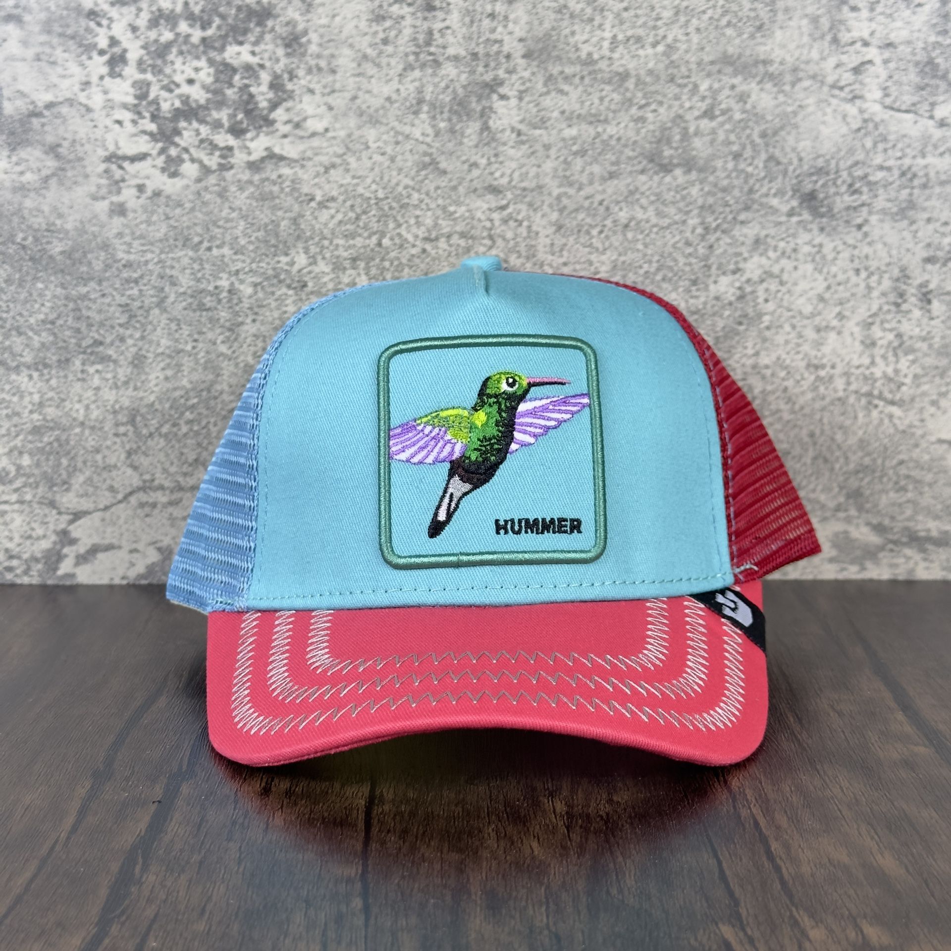 Goorin Bros The Farm Animal Hummer Oaxaca Hummingbird Trucker Hat Exclusive Limited Holo Tags Labels New