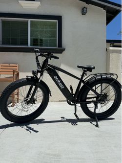 Fat tire electric bike 🚲