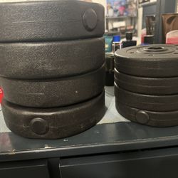 4x7.5 Weights And 4x2.5 Weights