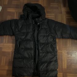 The North Face Black Long Puffer Jacket