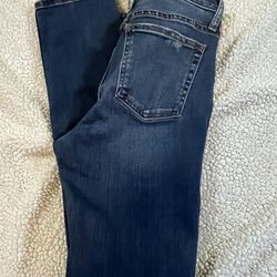 Women Silver Jean Size 25